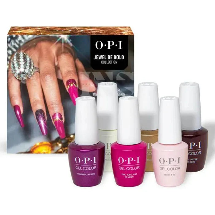 Inail Supply - Opi Gel Color - Jewel Be Bold Holiday 2022 -  Add On Kit 2