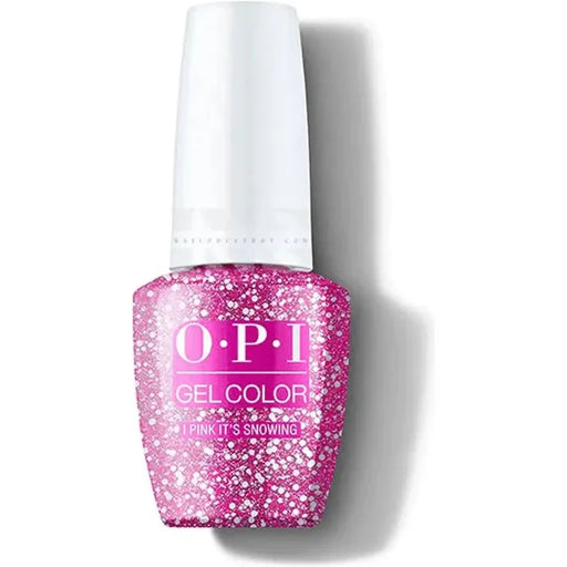 OPI Gel Color - Jewel Be Bold Holiday 2022 - I Pink It’s Snowing GC HPP15