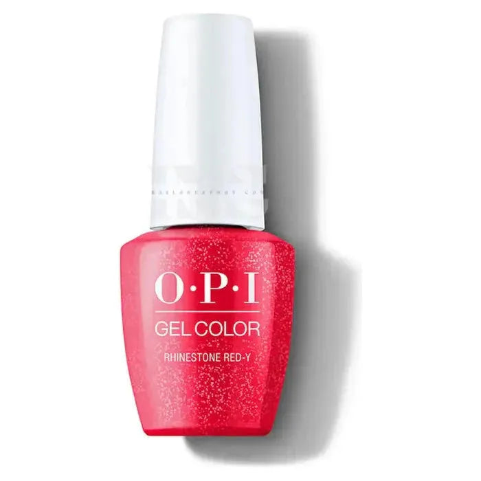 Inail Supply - Opi Gel Color - Jewel Be Bold Holiday 2022 - Rhinestone Red-Y Gc Hpp05