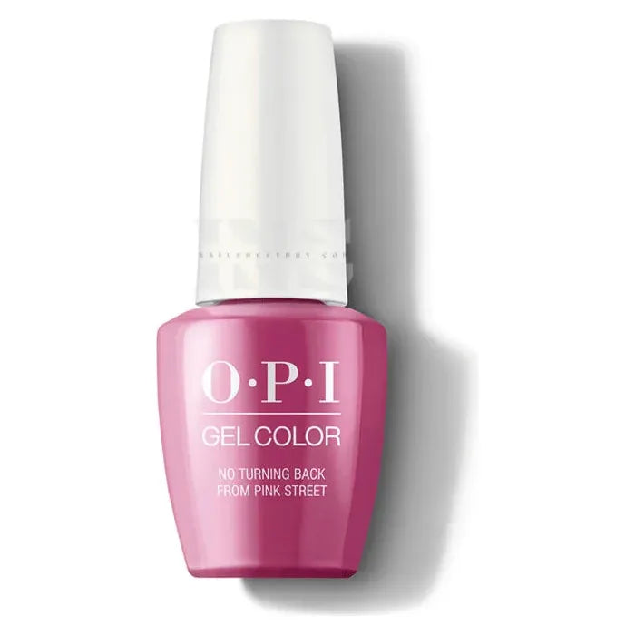 Inail Supply - Opi Gel Color - Lisbon Summer 2018 - No Turning Back From Pink Street Gc L19