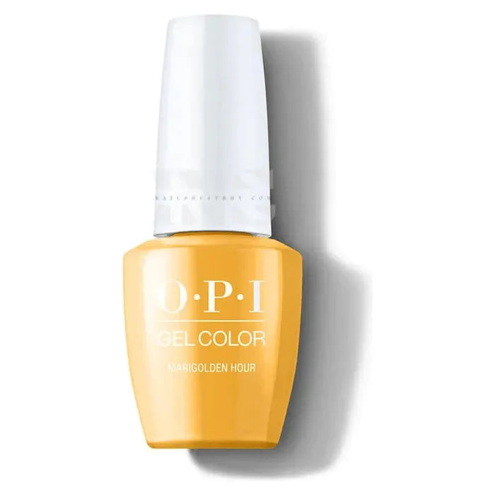 Inail Supply - Opi Gel Color - Malibu Summer 2021 - Marigolden Hour Gc N82