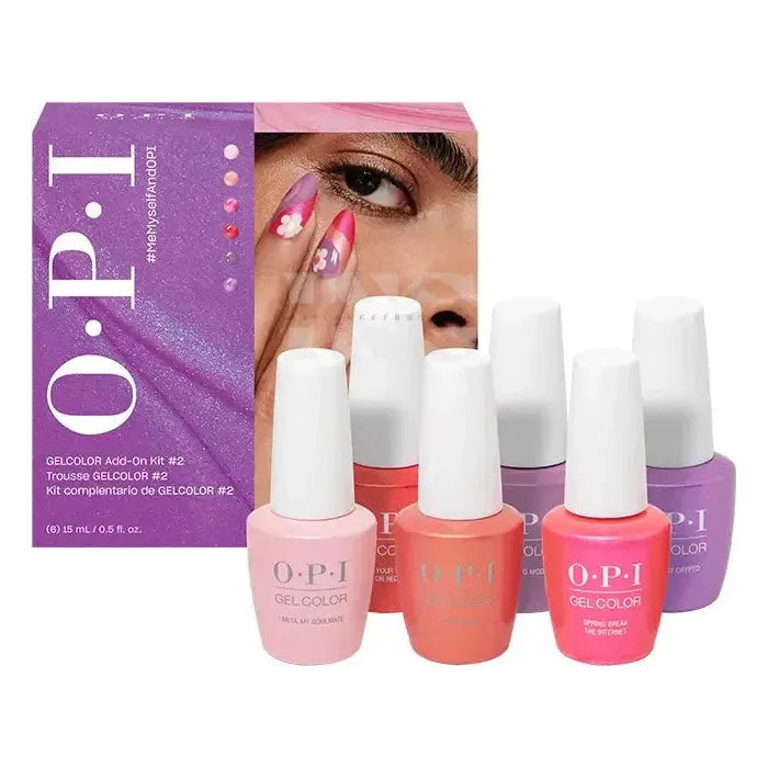 Inail Supply - Opi Gel Color - Me Myself And Opi Collection Spring 2023 - Add On Kit 2