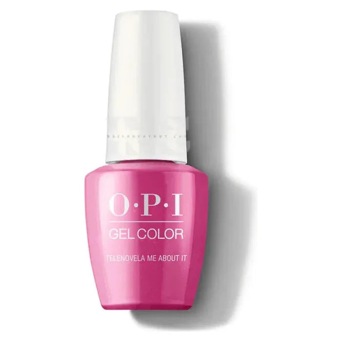 Inail Supply - Opi Gel Color - Mexico City Spring 2020  - Telenovela Me About It Gc M91