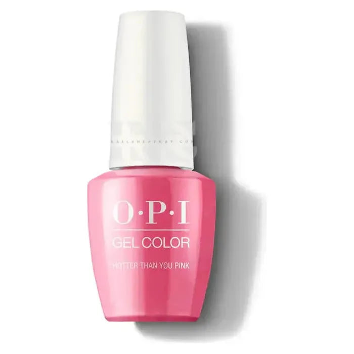 Inail Supply - Opi Gel Color - Neon Brights 2014 - Hotter Than Your Pink Gc N36