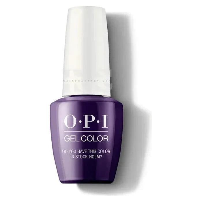 Inail Supply - Opi Gel Color - Nordic Fall 2014 - Do You Have Stock-Holm? Gc N47