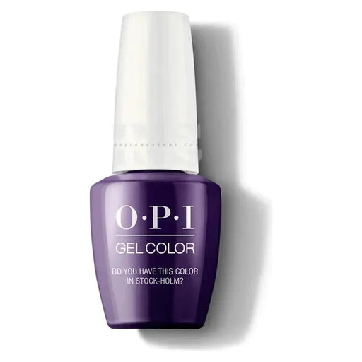 OPI Gel Color - Nordic Fall 2014 - Do You Have Stock-holm? GC N47