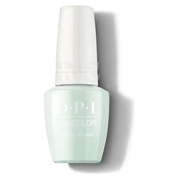 OPI Gel Color - Pastels 2016 - This Cost Me a Mint GC T72