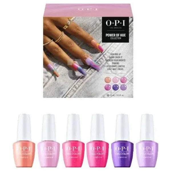 Inail Supply - Opi Gel Color - Power Of Hue Summer 2022 Collection - Add On Kit 1