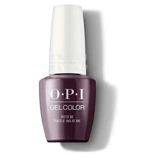 iNAIL SUPPLY - OPI Gel Color - Scotland Fall 2019 - Boys Be Thistle-ing at Me GC U17 - 0.5 OZ