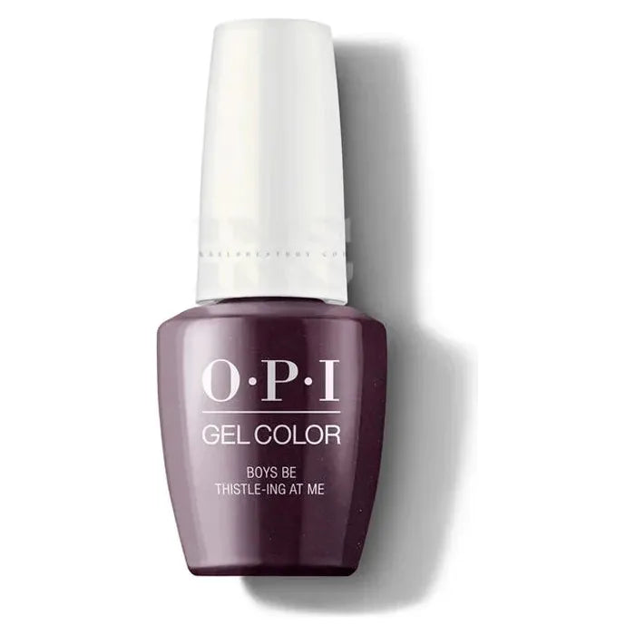 Inail Supply - Opi Gel Color - Scotland Fall 2019 - Boys Be Thistle-Ing At Me Gc U17