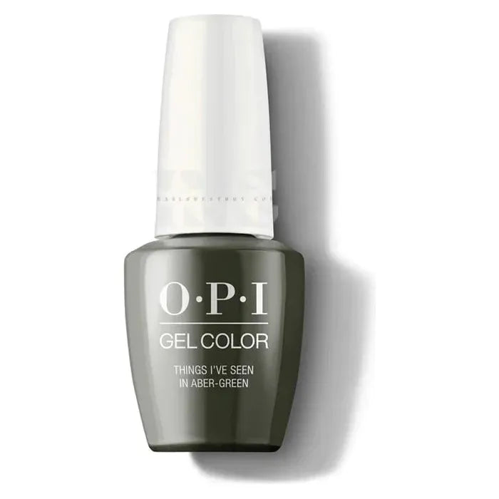 OPI Gel Color - Scotland Fall 2019 - Things I've Seen in Aber-green GC U15