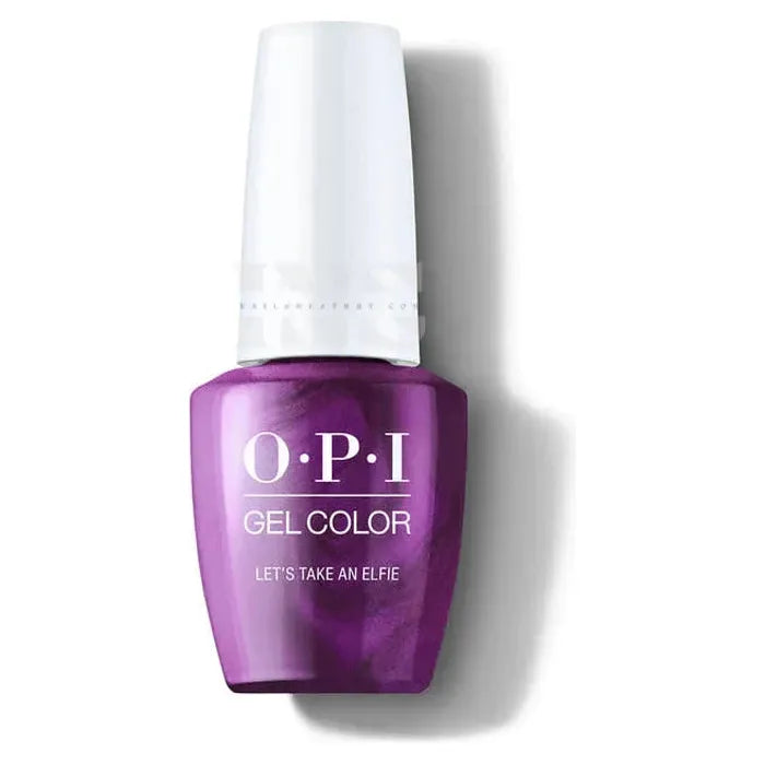 Inail Supply - Opi Gel Color - Shine Holiday 2020 - Let'S Take An Elfie  Gc Hrm09