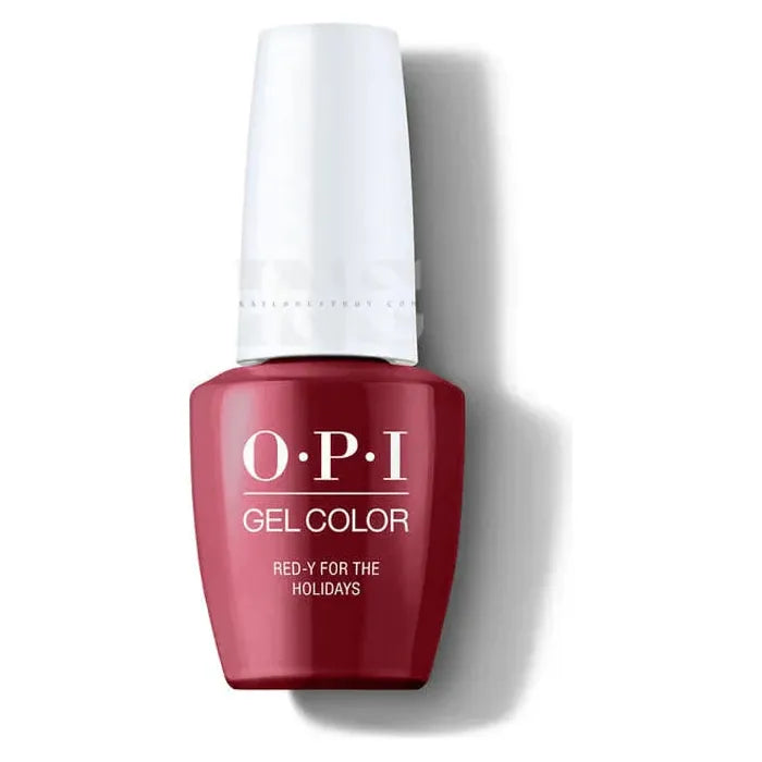 Inail Supply - Opi Gel Color - Shine Holiday 2020 - Red-Y For The Holidays Gc Hrm08