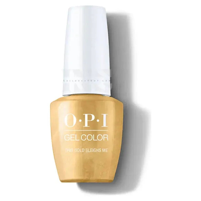 Inail Supply - Opi Gel Color - Shine Holiday 2020 - This Gold Sleighs Me Gc Hrm05