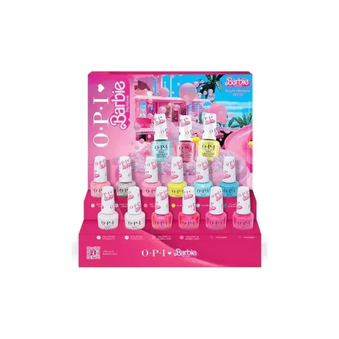 iNAIL SUPPLY - iNAIL SUPPLY - OPI Nail Lacquer - Fast Beauty 2023 Barbie Collection - 12 Pieces Display