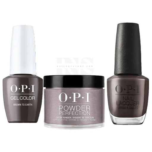 iNAIL SUPPLY - OPI Trio - Brown to Earth F004 4 oz