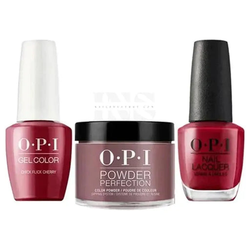 iNAIL SUPPLY - OPI Trio - Chick Flick Cherry H02 - 0.4 Onz