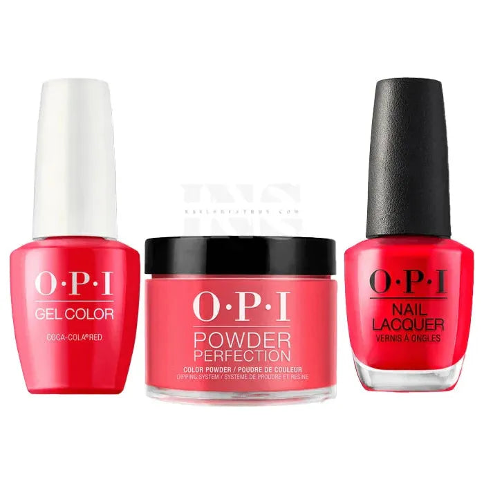 OPI Trio - Coca-Cola Red C13