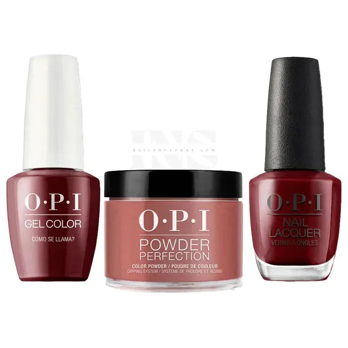 OPI Trio - Como Se Llama? P40