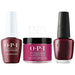 OPI Trio - Complimentary Wine DP MI12 Dip: 1.5 oz | Gel: 0.5 oz | Lacquer: 0.5 Oz.