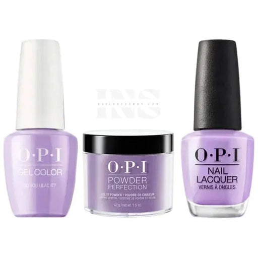 OPI Trio - Do You Lilac It B29 Dip: 1.5 oz | Gel: 0.5 oz | Lacquer: 0.5 Oz.