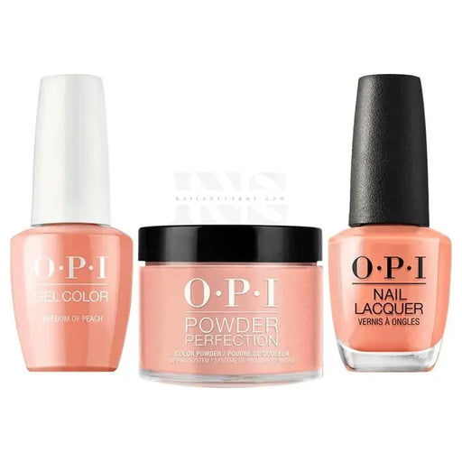 iNAIL SUPPLY - OPI Trio - Freedom of Peach W59 - 0.4 Onz 