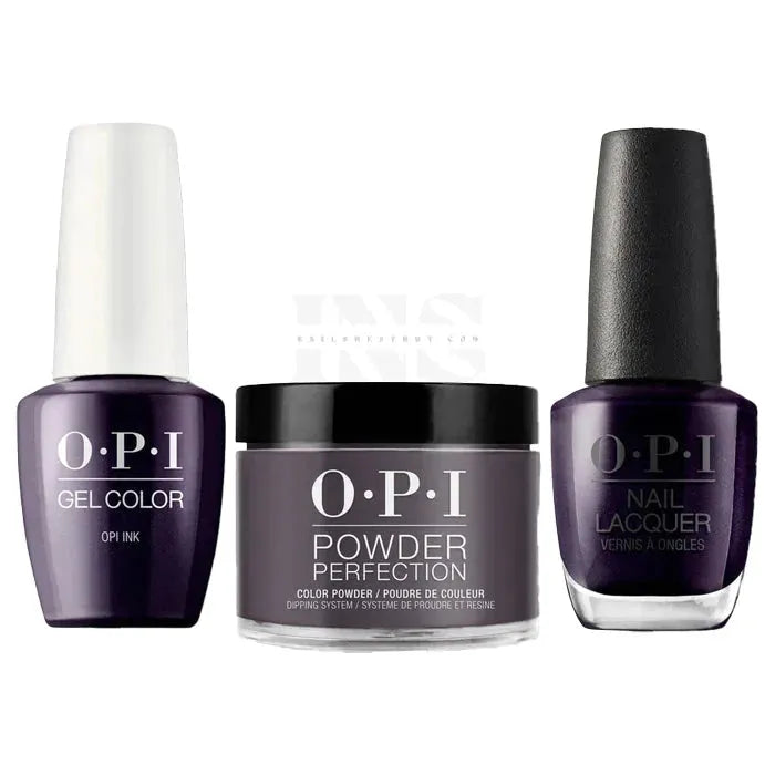 OPI Trio - OPI Ink B61 Dip: 1.5 oz | Gel: 0.5 oz | Lacquer: 0.5 Oz.