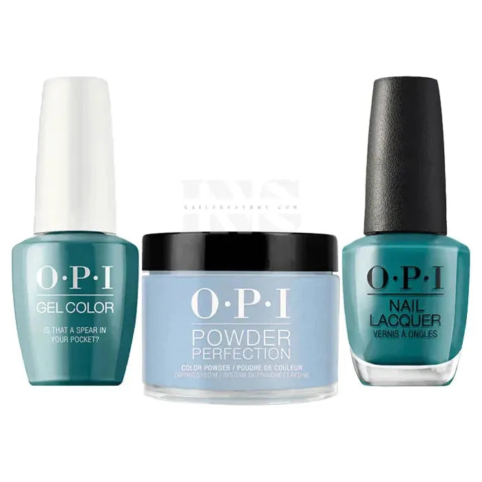 OPI Trio - Is That A Spear In Your Pocket? F85