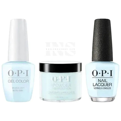 OPI Trio - Mexico City Move-mint M83