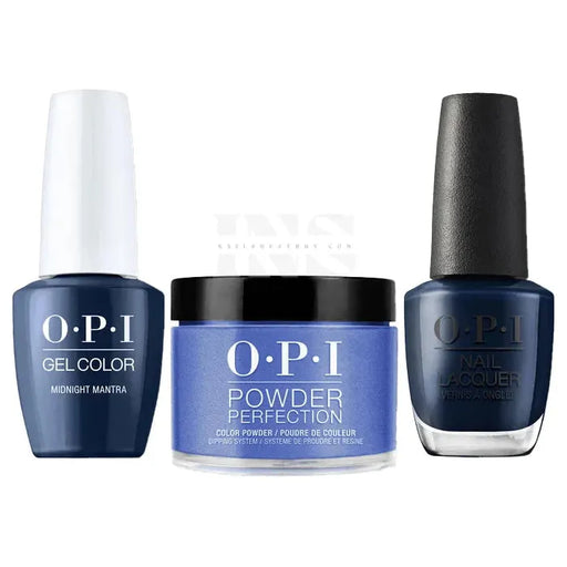 iNAIL SUPPLY - OPI Trio - Midnight Mantra F009 - 0.4 Onz