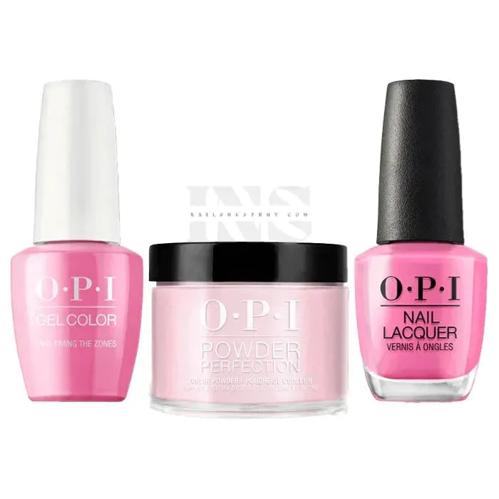 OPI Trio - Pink Flamenco E44 Dip: 1.5 oz | Gel: 0.5 oz | Lacquer: 0.5 Oz.