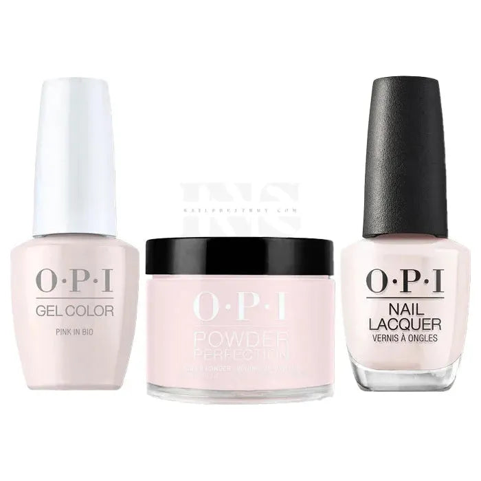 OPI Trio - Pink in Bio S001