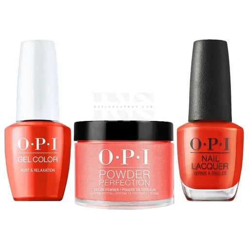 iNAIL SUPPLY - OPI Trio - Rust & Relaxation F006 4 oz