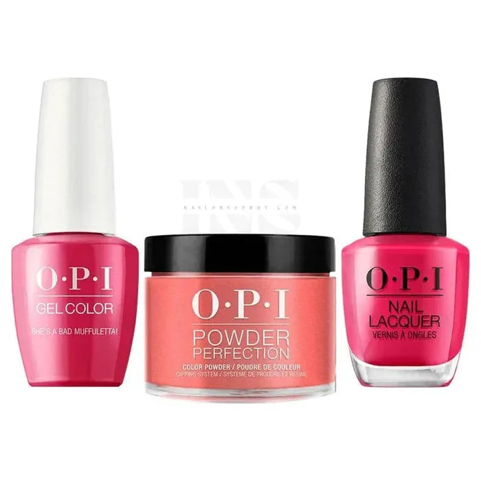 OPI Trio - She's a Bad Muffaletta! N56