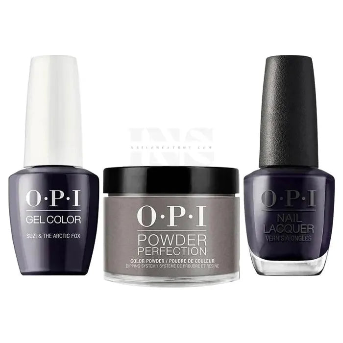 iNAIL SUPPLY - OPI Trio - Suzi & the Arctic Fox I56 - 0.4 Onz 