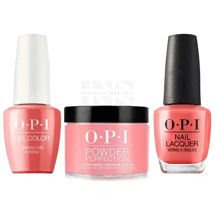 iNAIL SUPPLY - OPI Trio - Tempura-ture is Rising! T89 0.4 oz