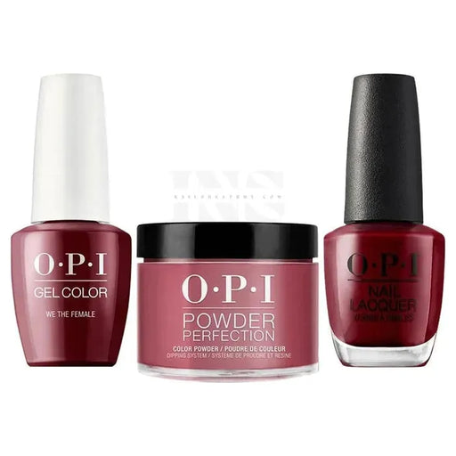 iNAIL SUPPLY - Opi Trio - We the Female W64 0.4 oz