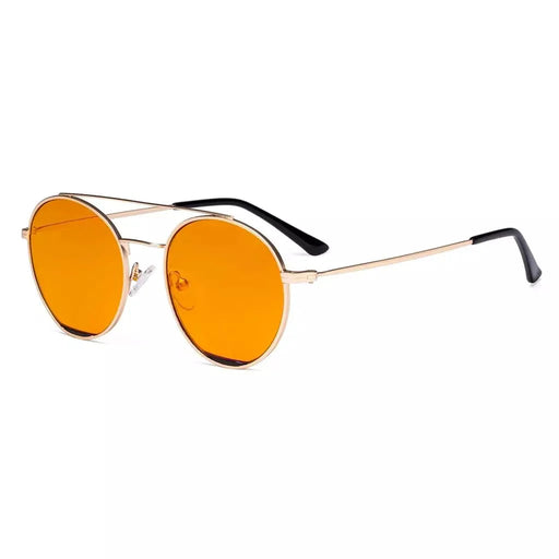 eyekeeper.com Orange Classic Blue Light Blocking Eyeglasses LX19029-BB98 Eyeglasses
