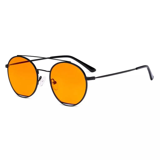 eyekeeper.com Orange Classic Blue Light Blocking Eyeglasses LX19029-BB98 Eyeglasses