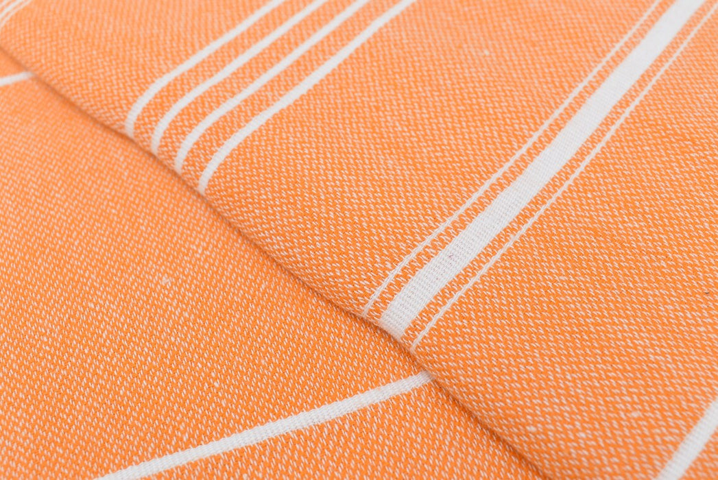 MONACO ORANGE TURKISH TOWEL