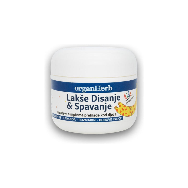 OrganHerb OrganHerb Organic Soothing Hypoallergenic Chest Rub 2 oz – Gentle Sleep Balm for All Ages Organic Balms