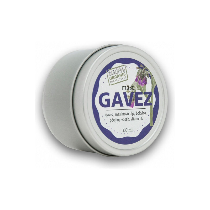 OrganHerb OrganHerb Organic Comfrey Salve (Gavez) 4 oz - A Natural, Unscented Balm for Muscles, Joints, and Skin Support Organic Salves