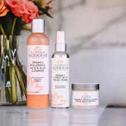 Glimmer Goddess® Organic Skin Care Organic 3-Step Anti-Aging Skin Care Routine Gift Packs & Value Sets