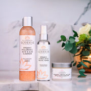 Glimmer Goddess® Organic Skin Care Organic 3-Step Anti-Aging Skin Care Routine Gift Packs & Value Sets