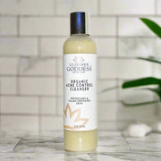Glimmer Goddess® Organic Skin Care Organic Acne Cleanser – Gentle Face & Body Wash Facial Cleanser