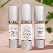 Glimmer Goddess® Organic Skin Care Organic Anti-Aging Trio – Vitamin C & Firming Serums Anti-Aging Skin Care Kits