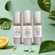 Glimmer Goddess® Organic Skin Care Organic Anti-Aging Trio – Vitamin C & Firming Serums Anti-Aging Skin Care Kits