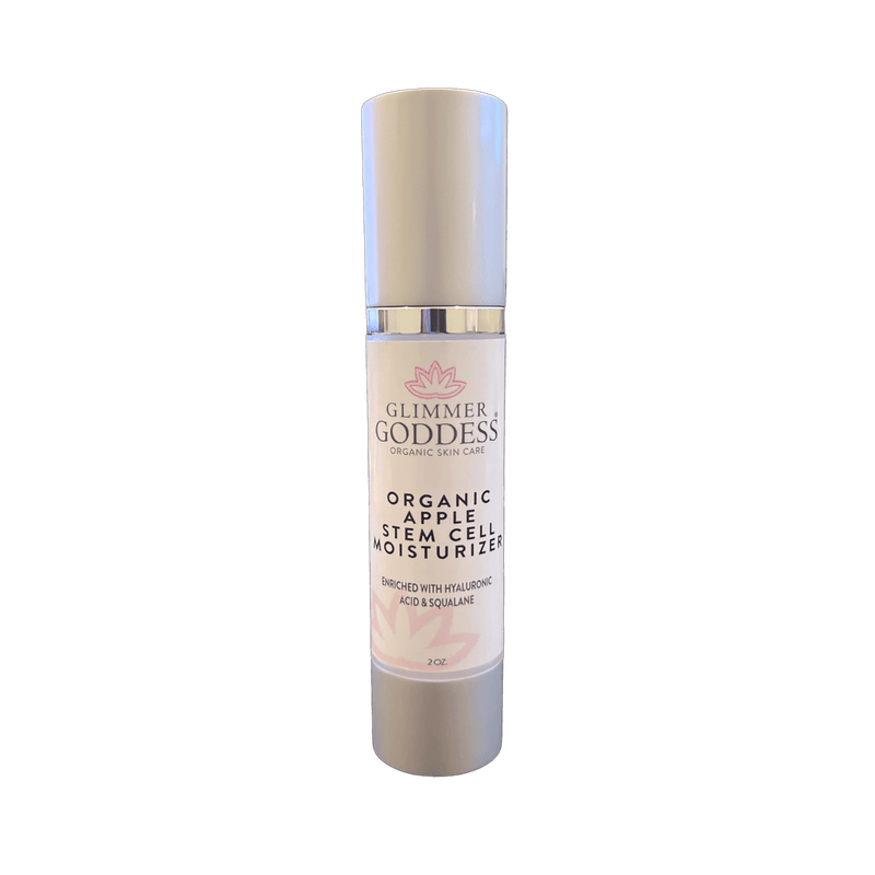 Glimmer Goddess® Organic Skin Care Organic Apple Stem Cell Moisturizer – Anti-Aging Treatment Lotion & Moisturizer