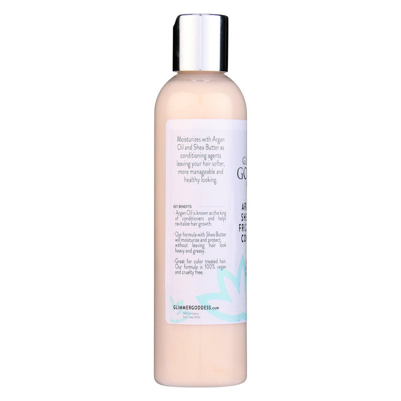 Glimmer Goddess® Organic Skin Care Organic Argan Oil Hair Conditioner – Deep Moisture & Frizz Control Hair Care
