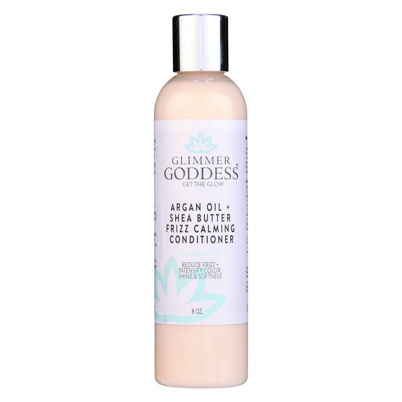 Glimmer Goddess® Organic Skin Care Organic Argan Oil Hair Conditioner – Deep Moisture & Frizz Control Hair Care